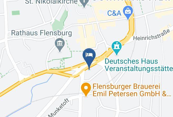 Flensburg - Central Hotel Maps