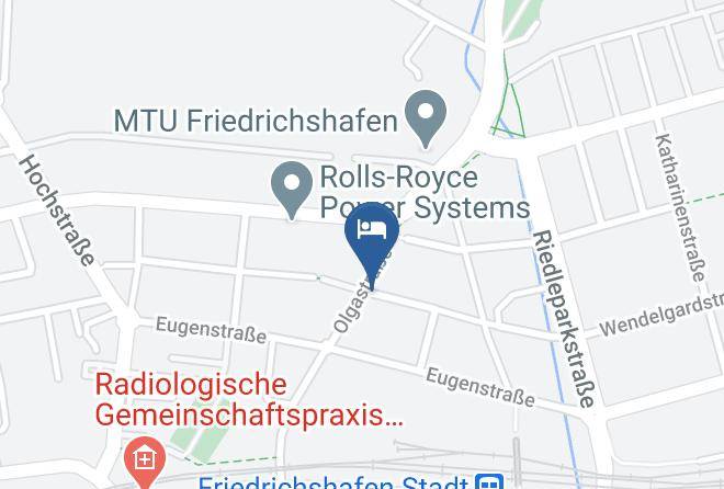 Central Hotel Friedrichshafen Map