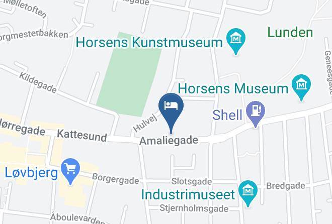 Horsens - Central Hotel Maps