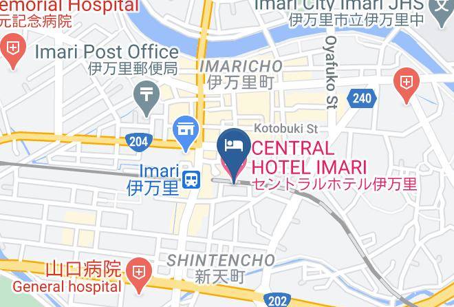 Imari City - Central Hotel Imari Maps