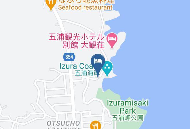Kitaibaraki City - Central Hotel Isohara Maps
