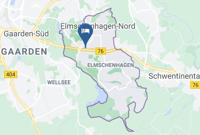 Kiel - Central Hotel Maps