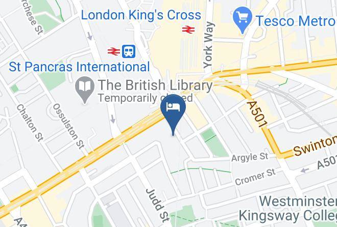 London - Central Hotel London Maps