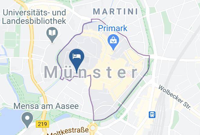 Central Hotel Munster Map