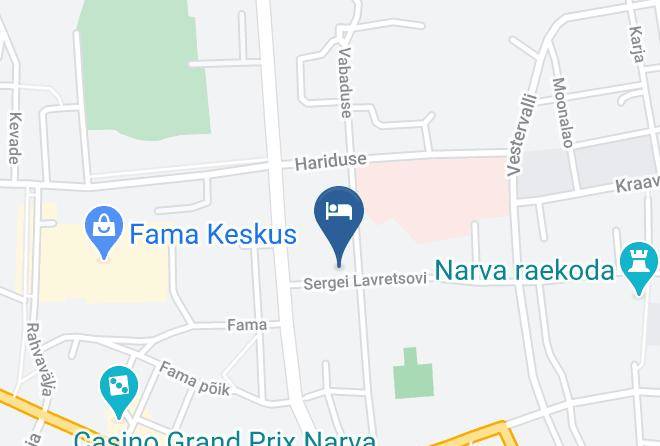 Narva - Central Hotel Maps