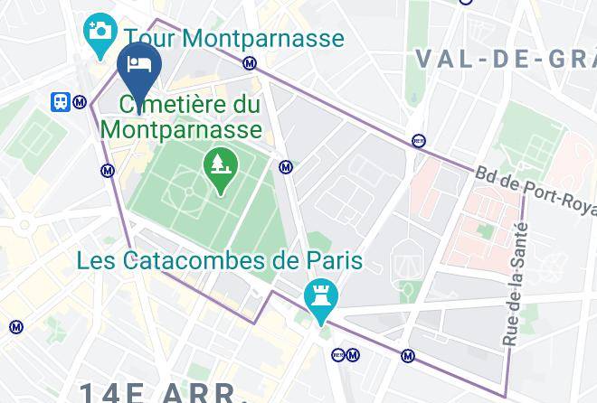 Paris - Central Hotel Maps