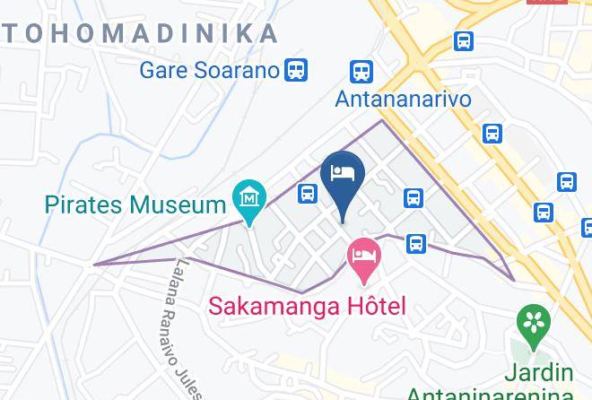 Antananarivo Renivohitra - Central Hotel Tana Maps