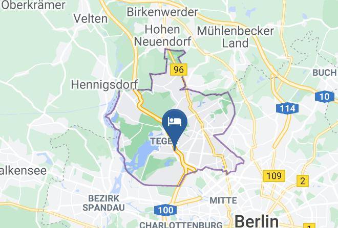 Stadt Berlin - Central Hotel Tegel Maps