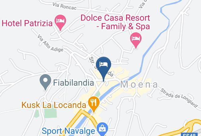Trento - Central Hotel Maps