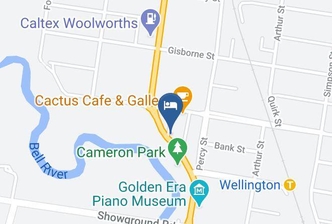 Western Plains Regional - Central Hotel Wellington Maps