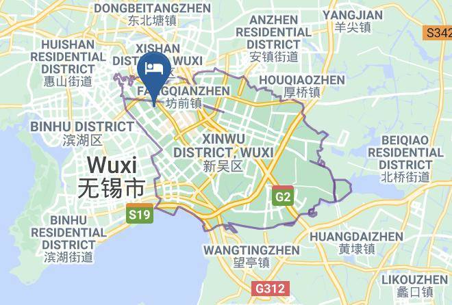 Wuxi - Central Hotel Maps