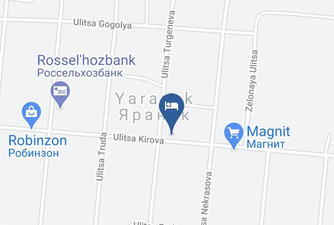 Yaransky District - Central Hotel Maps
