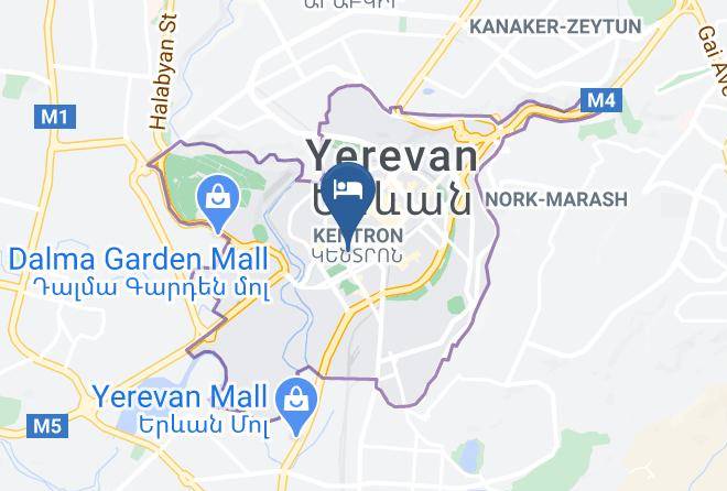 Yerevan - Central Hotel Yerevan Maps