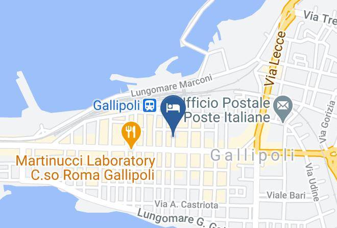 Lecce - Affittacamere Angolo Del Corso Maps