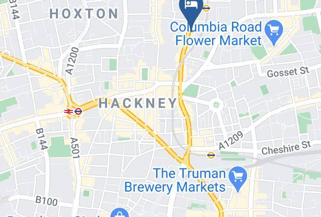 London - Central Hoxton Shoreditch Maps