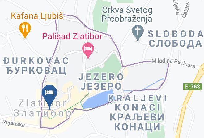Zlatiborski - Central Inn Hotel Zlatibor Maps