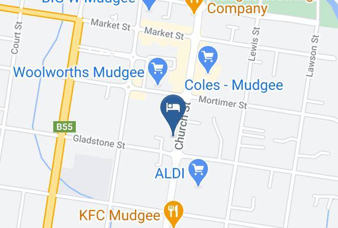 Mid Western Regional - Central Motel Maps