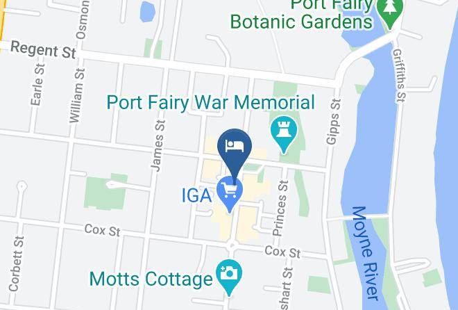 Moyne - Central Motel Port Fairy Maps