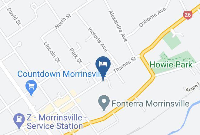 Matamata Piako - Central Motor Lodge Maps