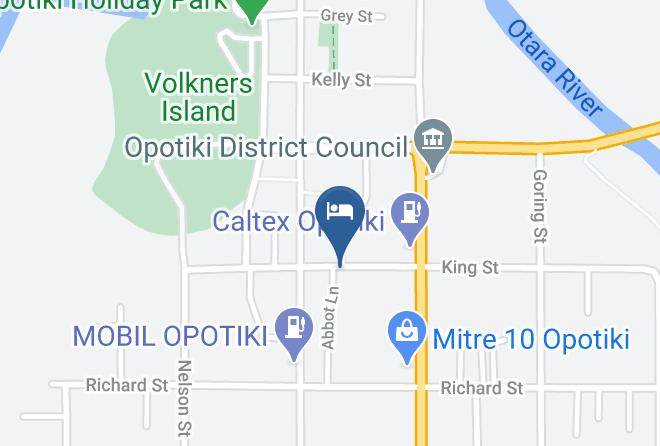 Opotiki - Central Oasis Backpackers Maps