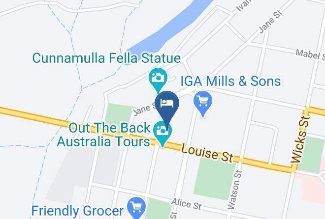 Paroo - Central On Stockyard Maps
