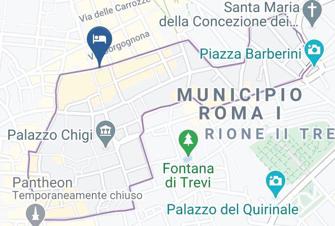 Rome - Boutique Centrale Palace Hotel Maps