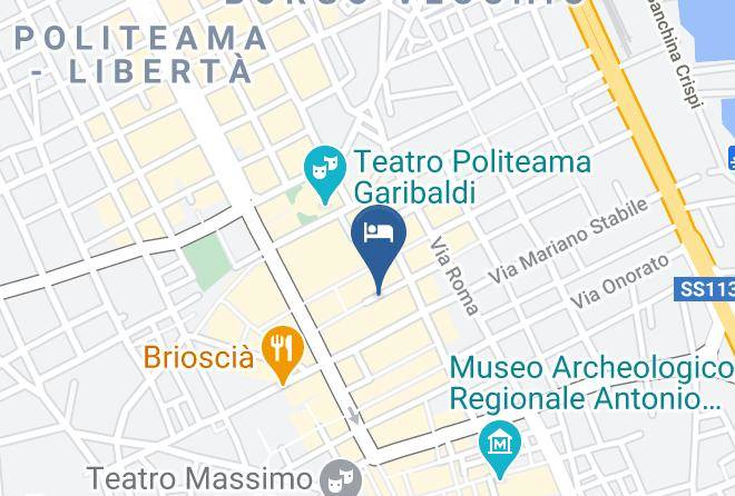 Palermo - Hotel Federico Ii Central Palace Maps