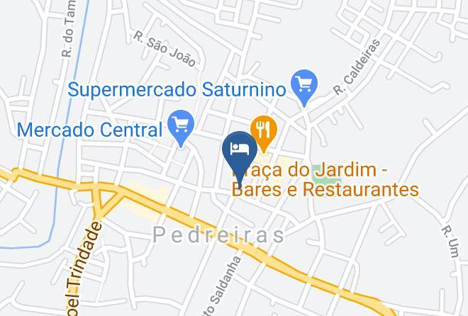 Pedreiras - Central Palace Hotel Maps