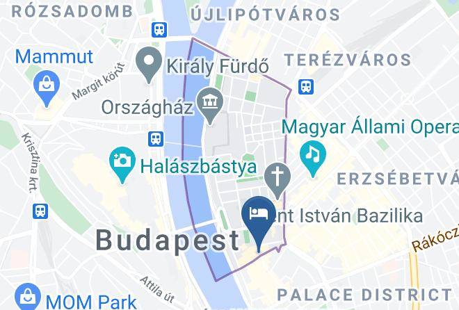 Budapest 5 Kerulet - Central Palace Kft Maps