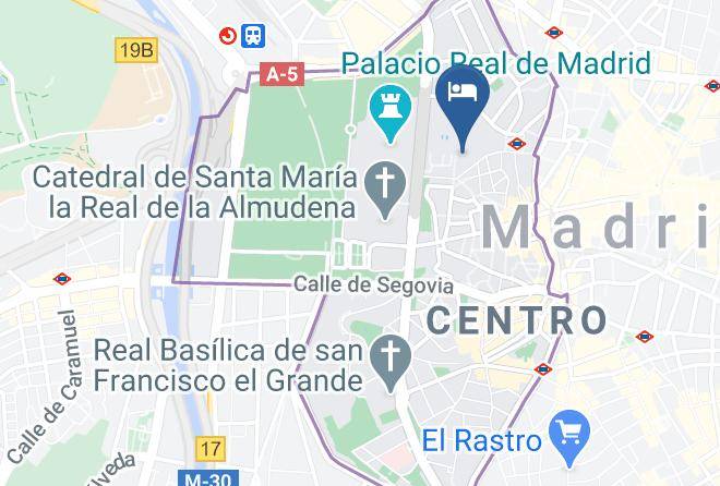 Madrid - Central Palace Madrid Maps