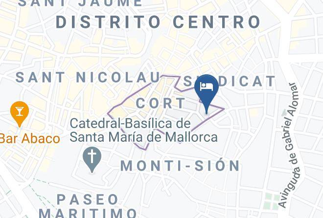 Baleares - Central Palma Maps
