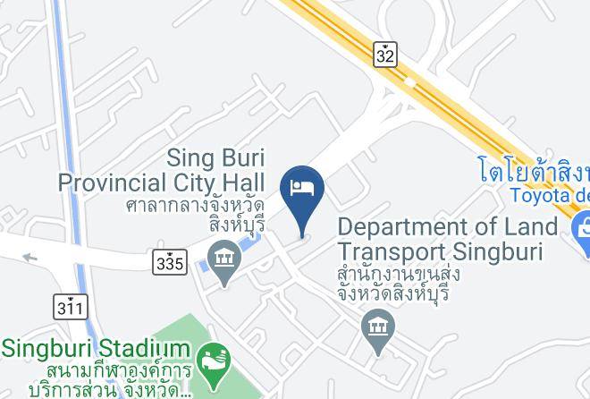 Amphoe Mueang Sing Buri - Central Park Hotel Maps
