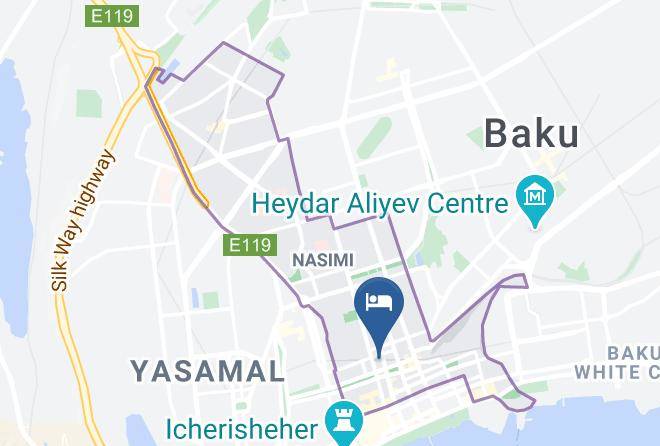 Baki - Central Park Hotel Maps