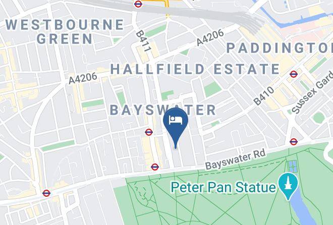 London - Central Park Hotel Maps