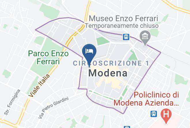 Modena - Central Park Hotel Maps