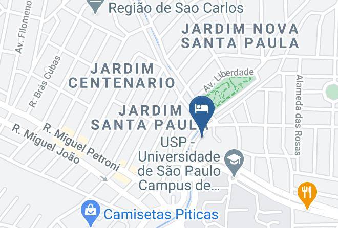 Sao Carlos - Central Park Hotel Sao Carlos Maps