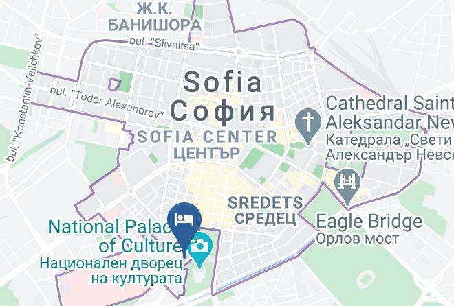 Sofia - Rosslyn Central Park Hotel Sofia Maps