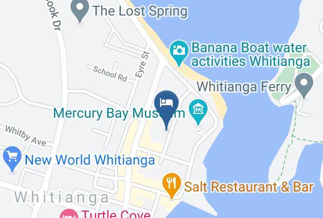 Central Park Motel Map