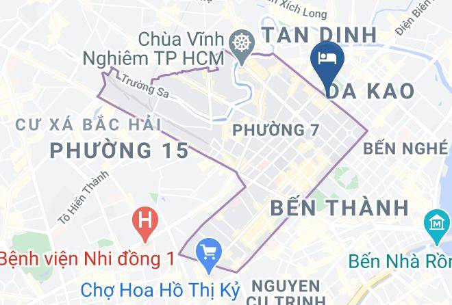 Ho Chi Minh City - Central Park Saigon Hotel Maps