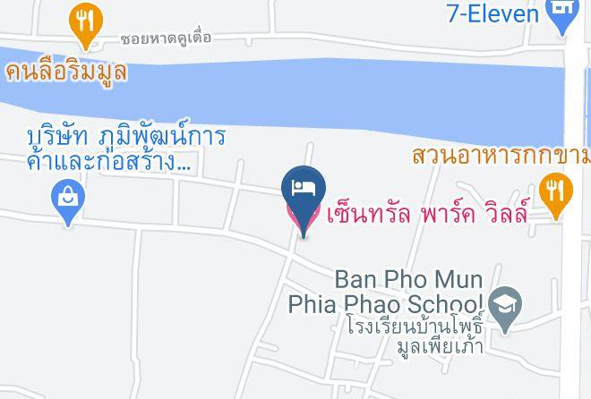 Amphoe Warin Chamrap - Central Park Ville Maps