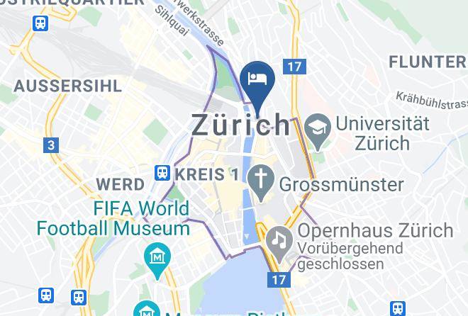 Zurich - Central Plaza Hotel Maps