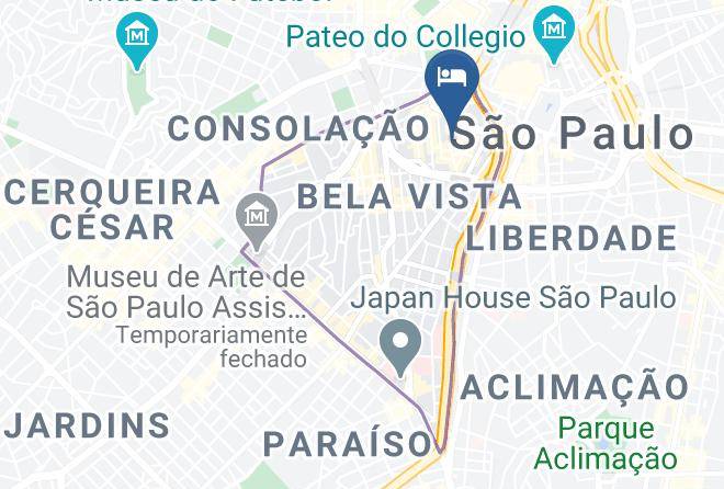 Sao Paulo Republica - Central Plaza Flat Maps