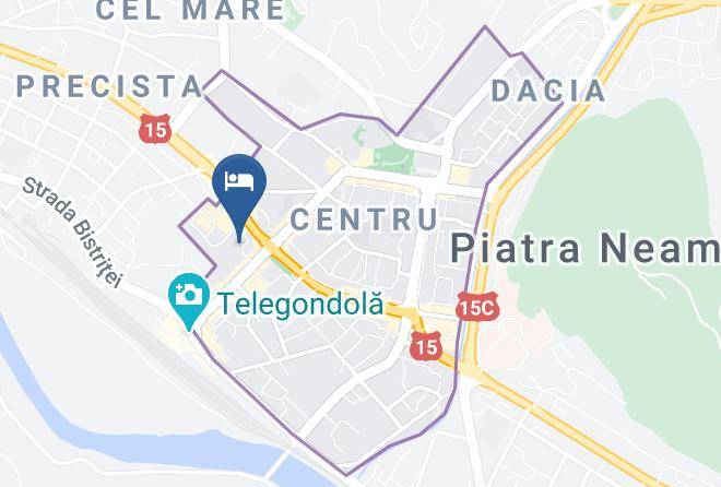 Piatra Neamt - Central Plaza Hotel Maps