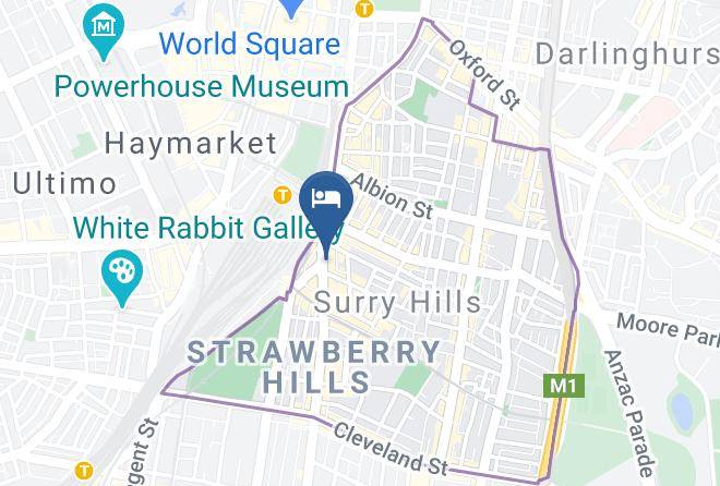 Central Private Hotel Map