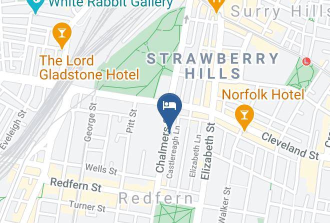 Sydney - Central Railway Hotel Maps