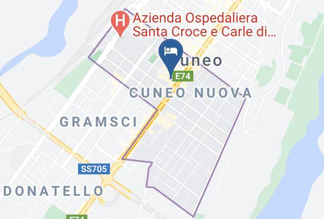 Cuneo - Central Residence A Cuneo Maps