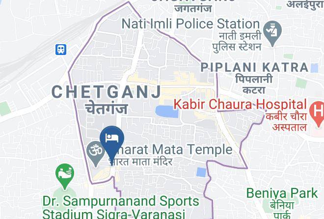 Varanasi - Central Residency Hotel Maps