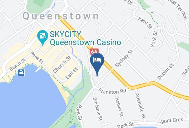 Queenstown Lakes - The Central By Naumi Hotels Maps