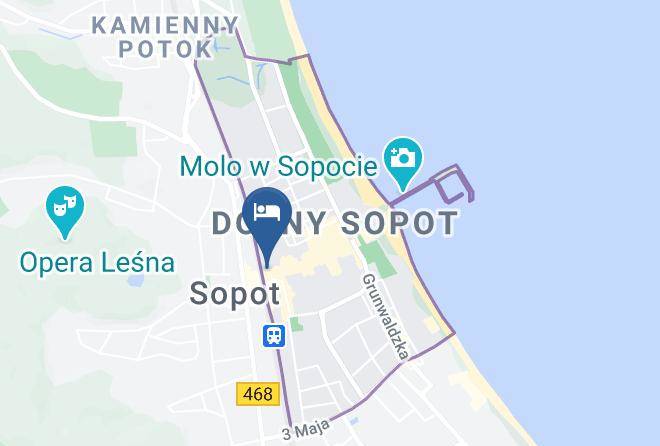 Sopot - Central Sopot Maps