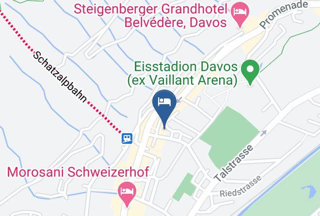 Prattigau Davos - Central Sporthotel Davos Maps
